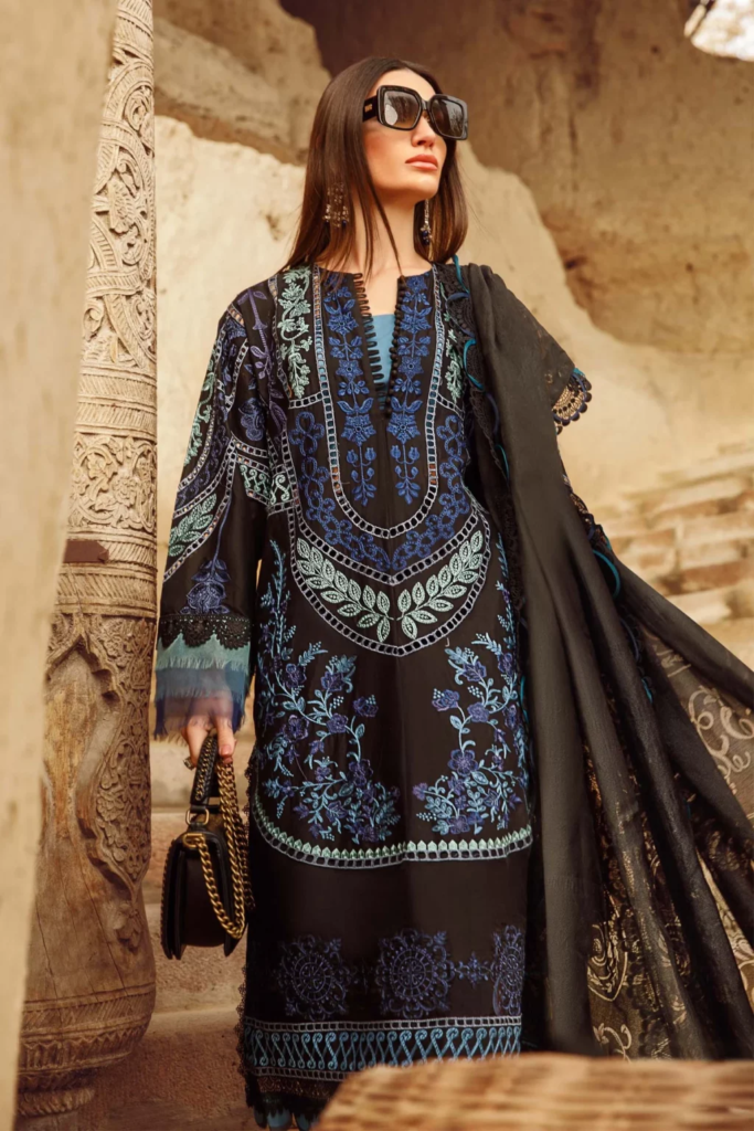 MARIA. B Lawn Voyage EID Collection | D-2312-B (SS-3720)