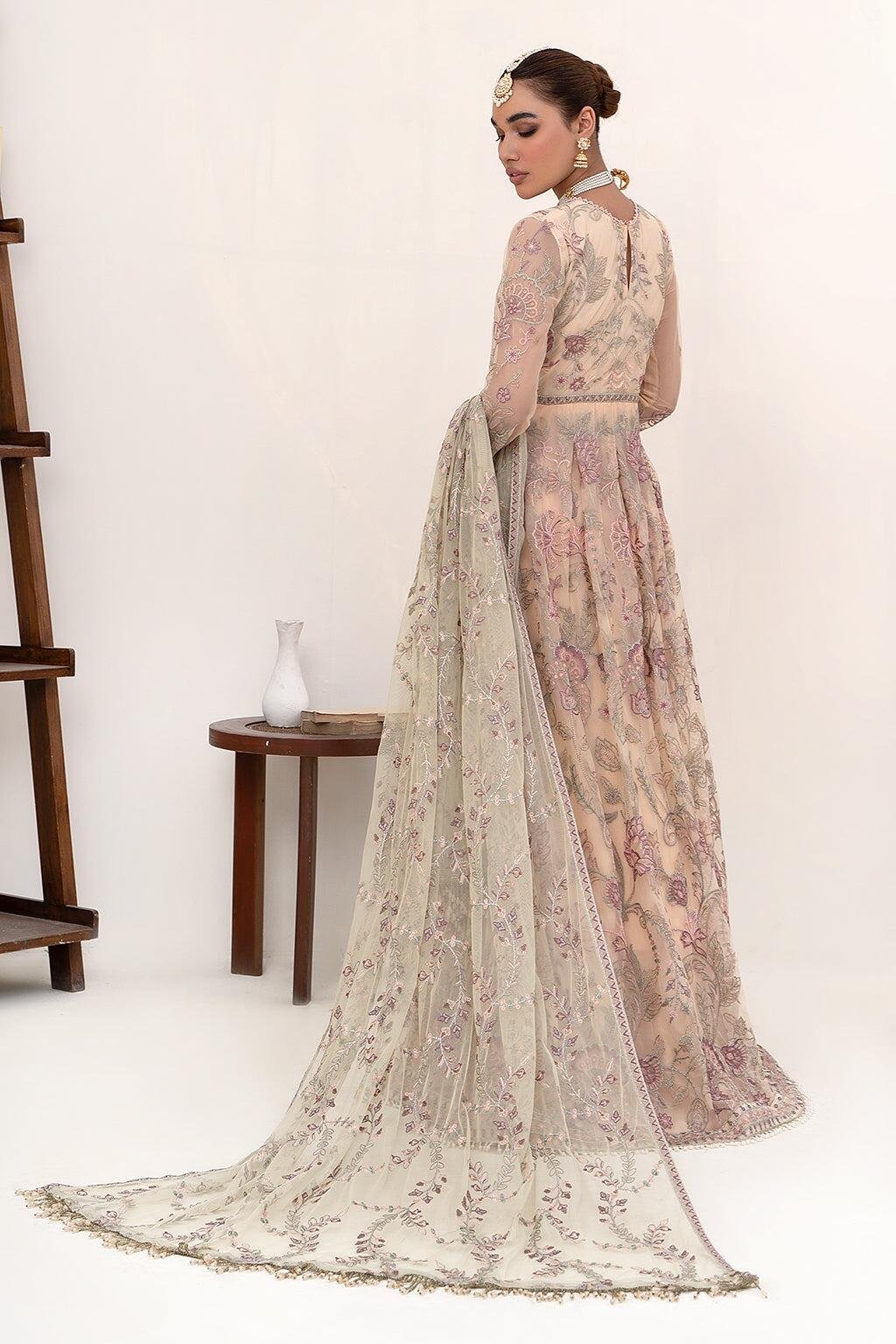 Zn 08 Roserie Nazneen Zarif Embroidered Formel Collection SHAHZADI LAWN