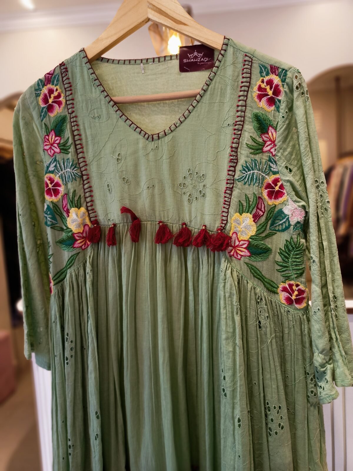 Indian Ready Made Top SHAHZADI LAWN