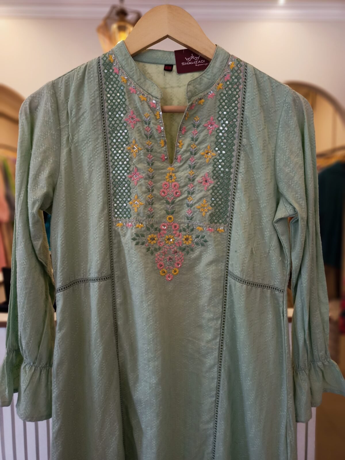 Indian Ready Made Top SHAHZADI LAWN