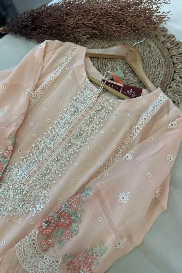 Pakistani Party Wear Ready Made Set Of 3 Pcs