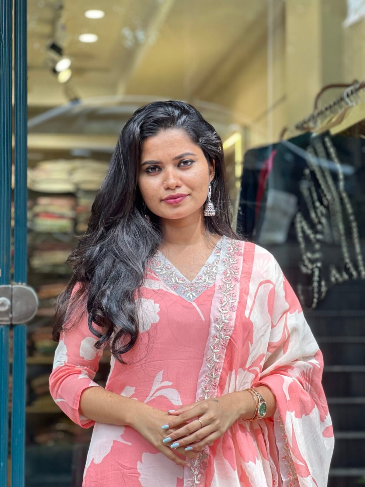 Semi Party Wear 3 Pc Set