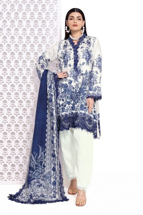 Khaadi Lawn | Unstitched Material 3 Piece