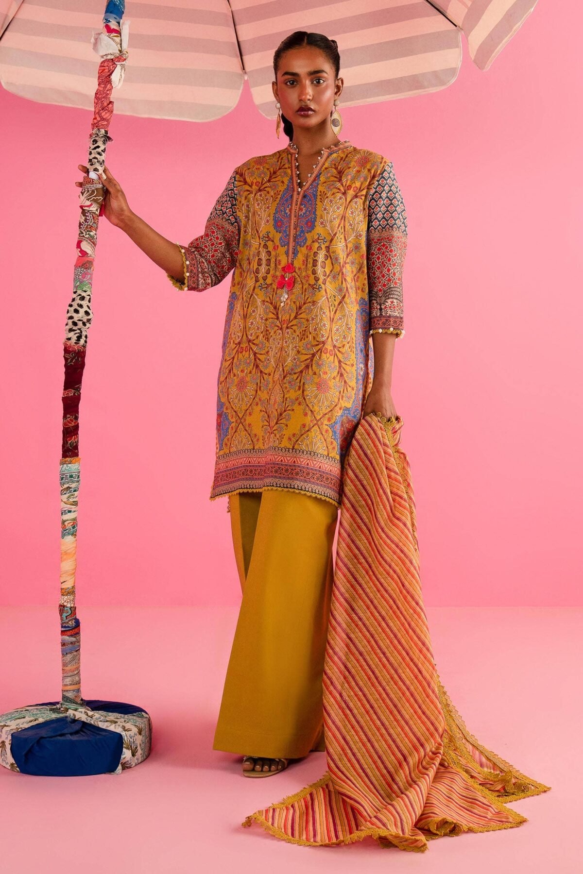 Sana Safinaz Unstitched Suit Mahay Summer Vol-II 22B