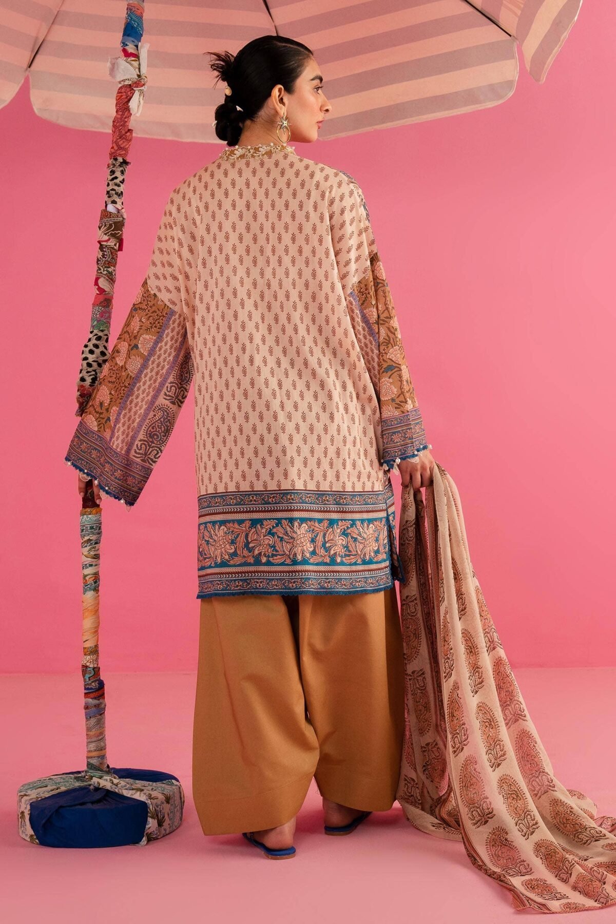 Sana Safinaz Unstitched Suit Mahay Summer Vol-II 24B SHAHZADI LAWN