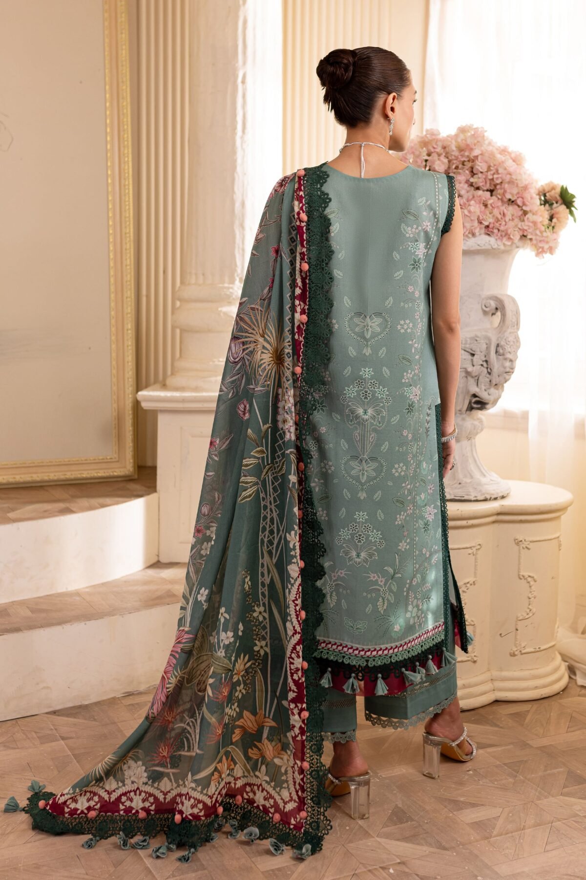 JADE URBANE EMBROIDERED LAWN COLLECTION SHAHZADI LAWN