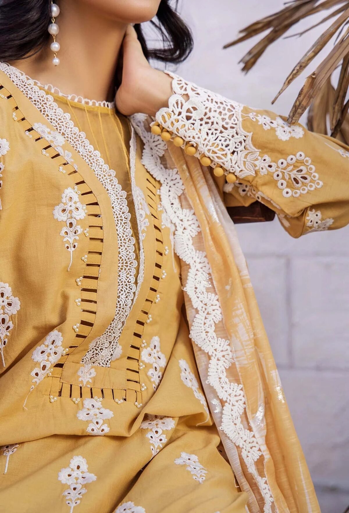LASSERKARI BY ADAN'S LIBAS | LUXURY CHIKANKARI SHAHZADI LAWN