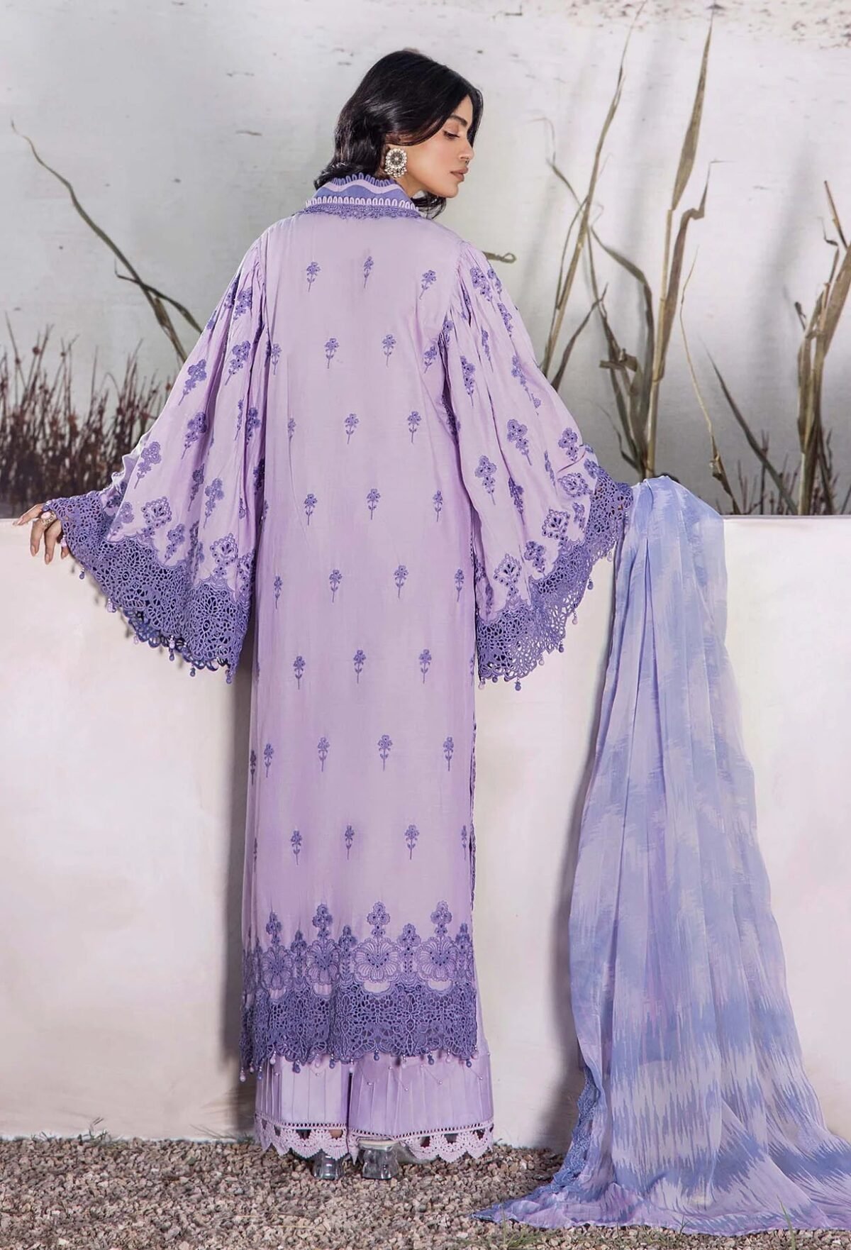LASSERKARI BY ADAN'S LIBAS | LUXURY CHIKANKARI SHAHZADI LAWN
