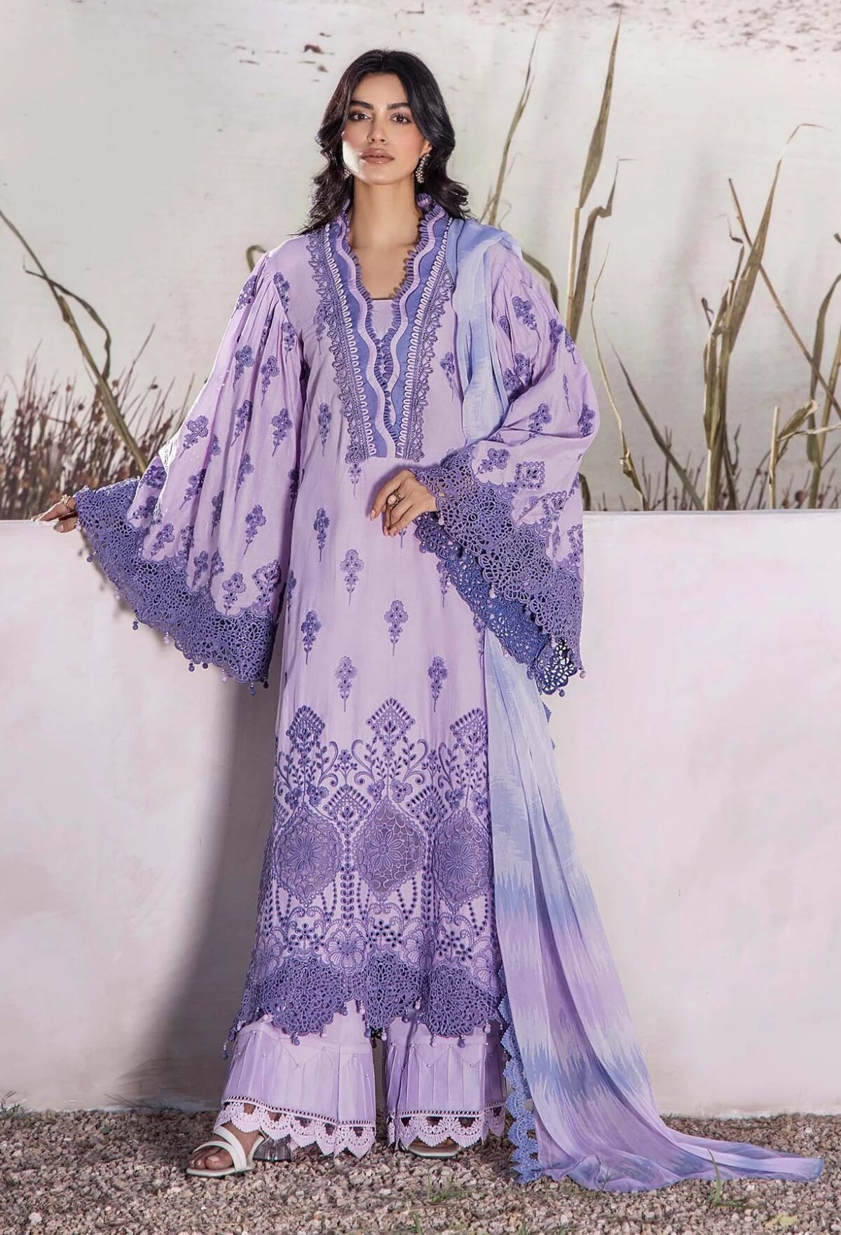 LASSERKARI BY ADAN'S LIBAS | LUXURY CHIKANKARI