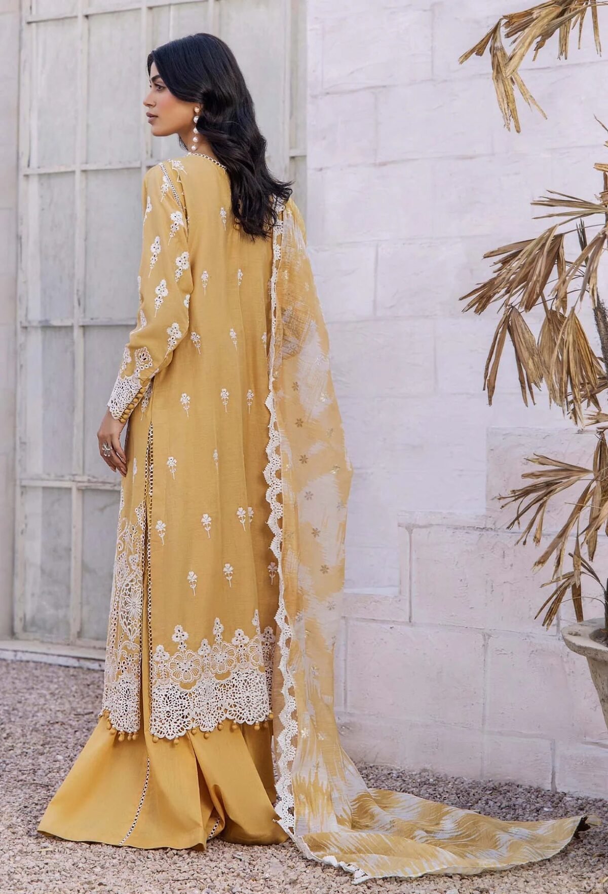 LASSERKARI BY ADAN'S LIBAS | LUXURY CHIKANKARI SHAHZADI LAWN