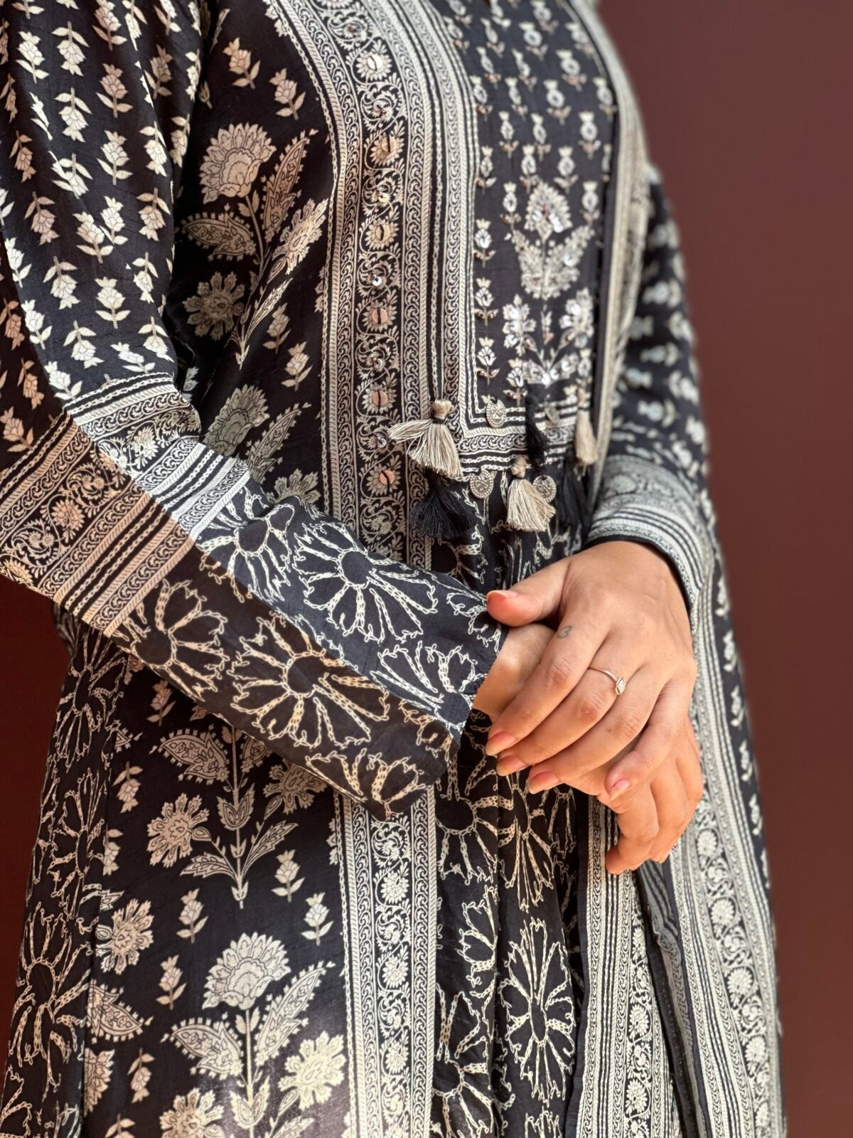Chanderi Silk Indian Semi Party Wear SHAHZADI LAWN