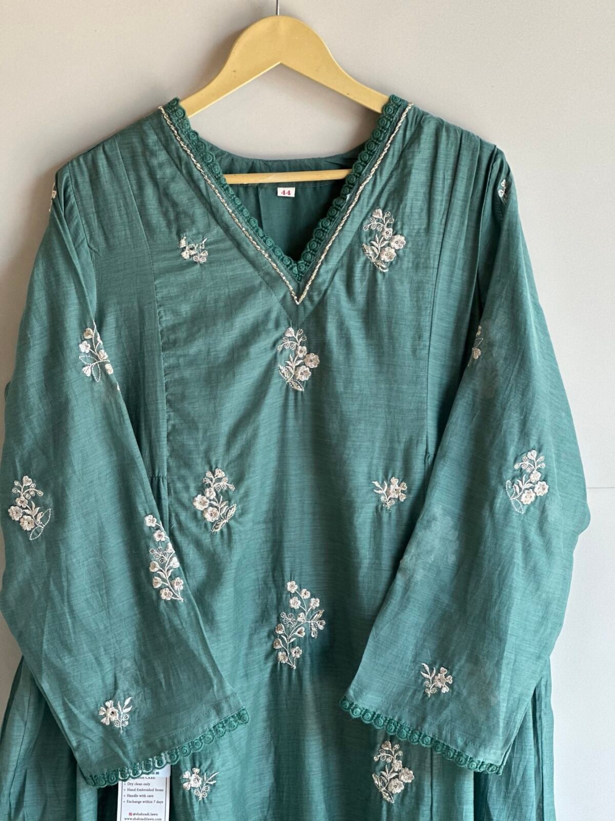 MUL CHANDERI PARTY WEAR SHAHZADI LAWN