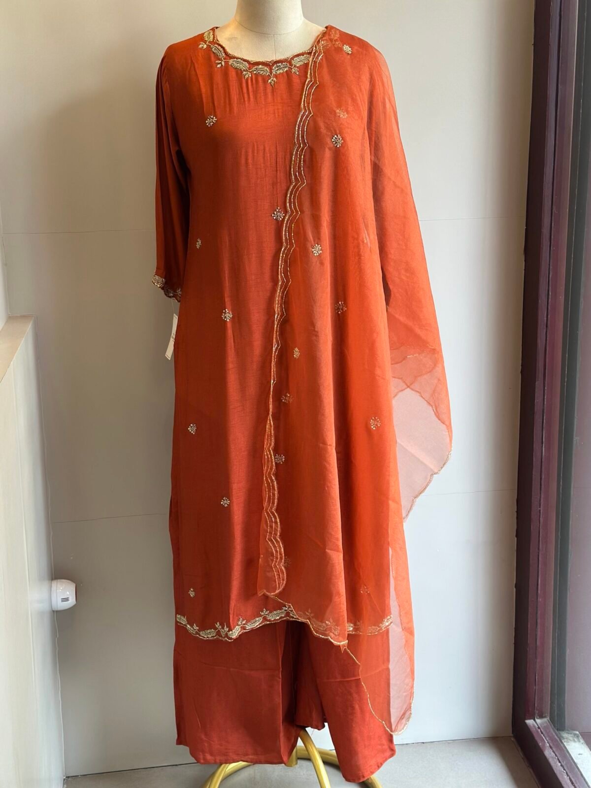 CHANDERI INDIAN PARTY WEAR