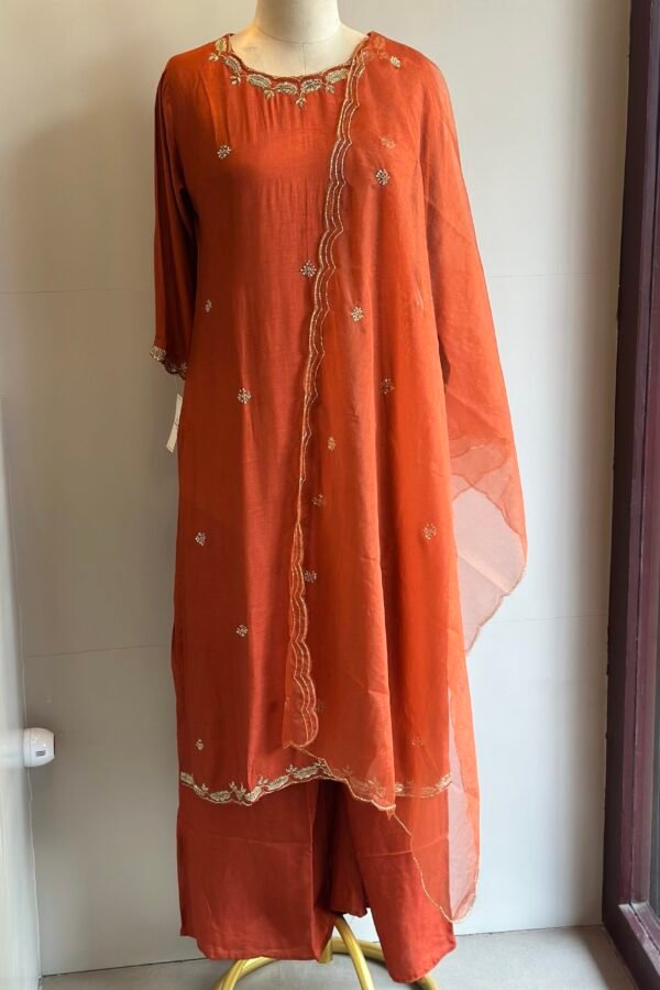 CHANDERI INDIAN PARTY WEAR