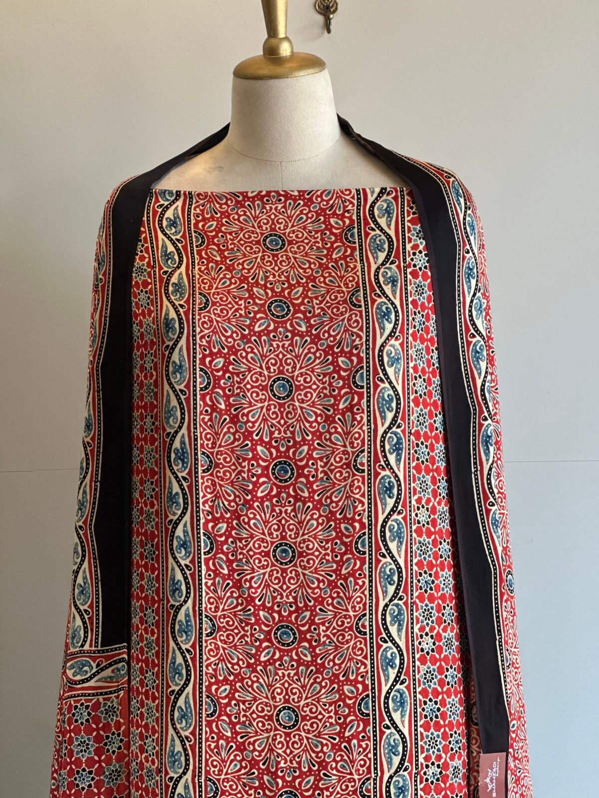 Ajrakh Modal Silk 2pc Unstitched SHAHZADI LAWN
