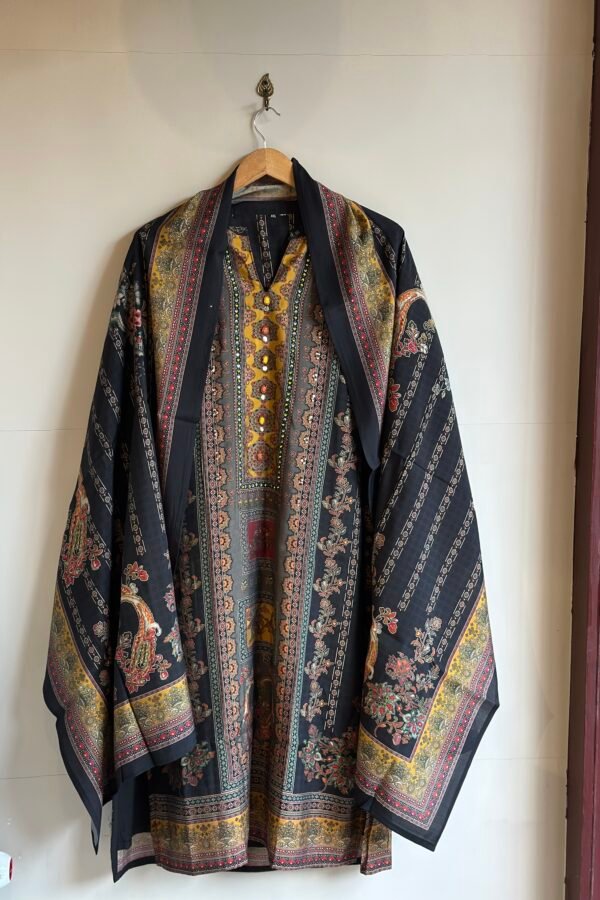 Muslin Indian Semi Party Wear