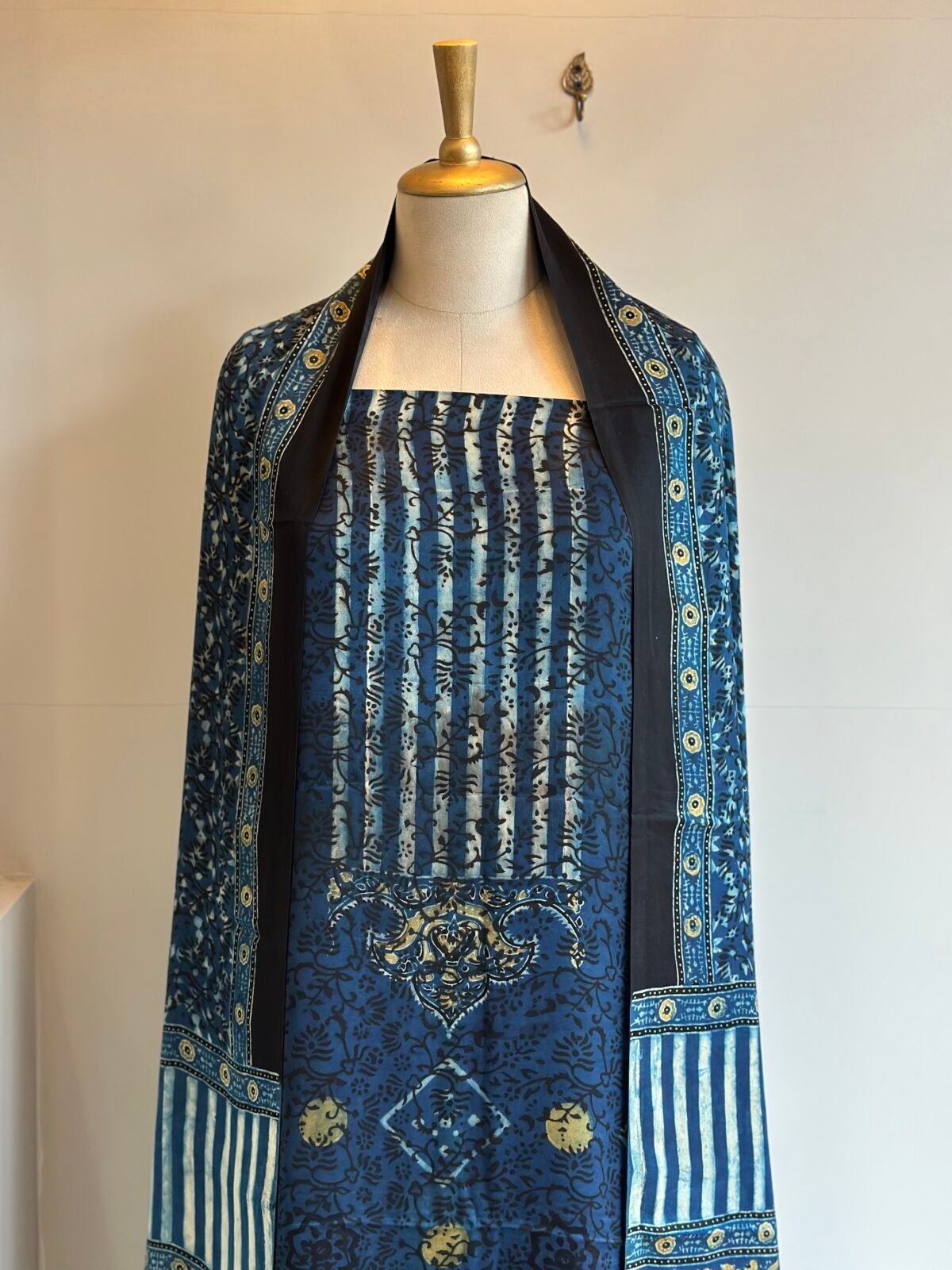 Ajrakh Silk Modal Silk SHAHZADI LAWN