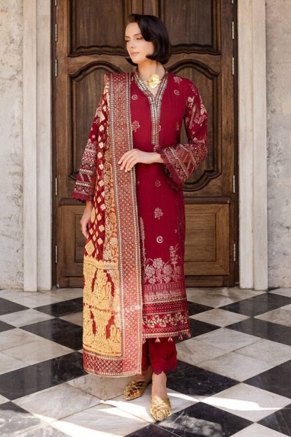 NUREH Embroidered Jacquard Lawn Collection