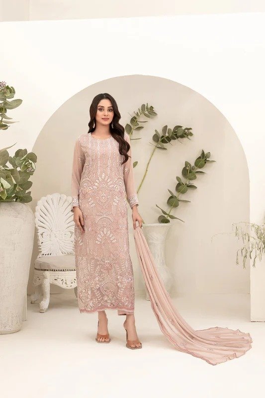 SETAREH BY TAWAKKAL SEMI STITCHED 3PC
