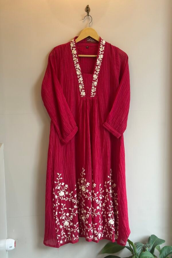 Mul Chanderi Indian Casual Wear 3pc