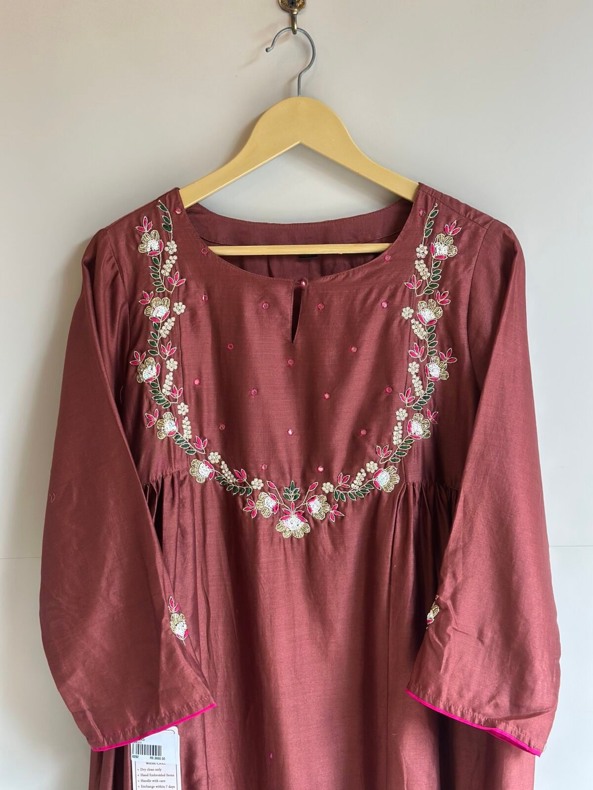 MUL CHANDERI INDIAN PARTY WEAR 3PC SHAHZADI LAWN