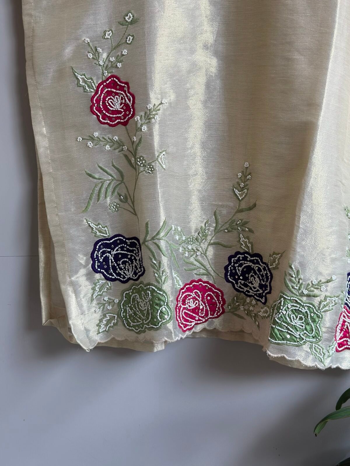 Tissue Silk Indian Semi Partywear 3pc SHAHZADI LAWN