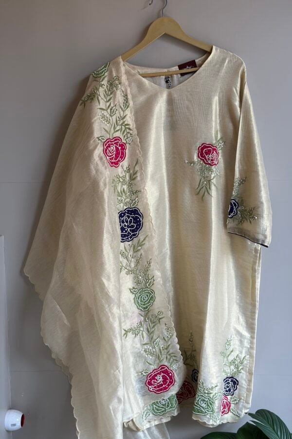 Tissue Silk Indian Semi Partywear 3pc