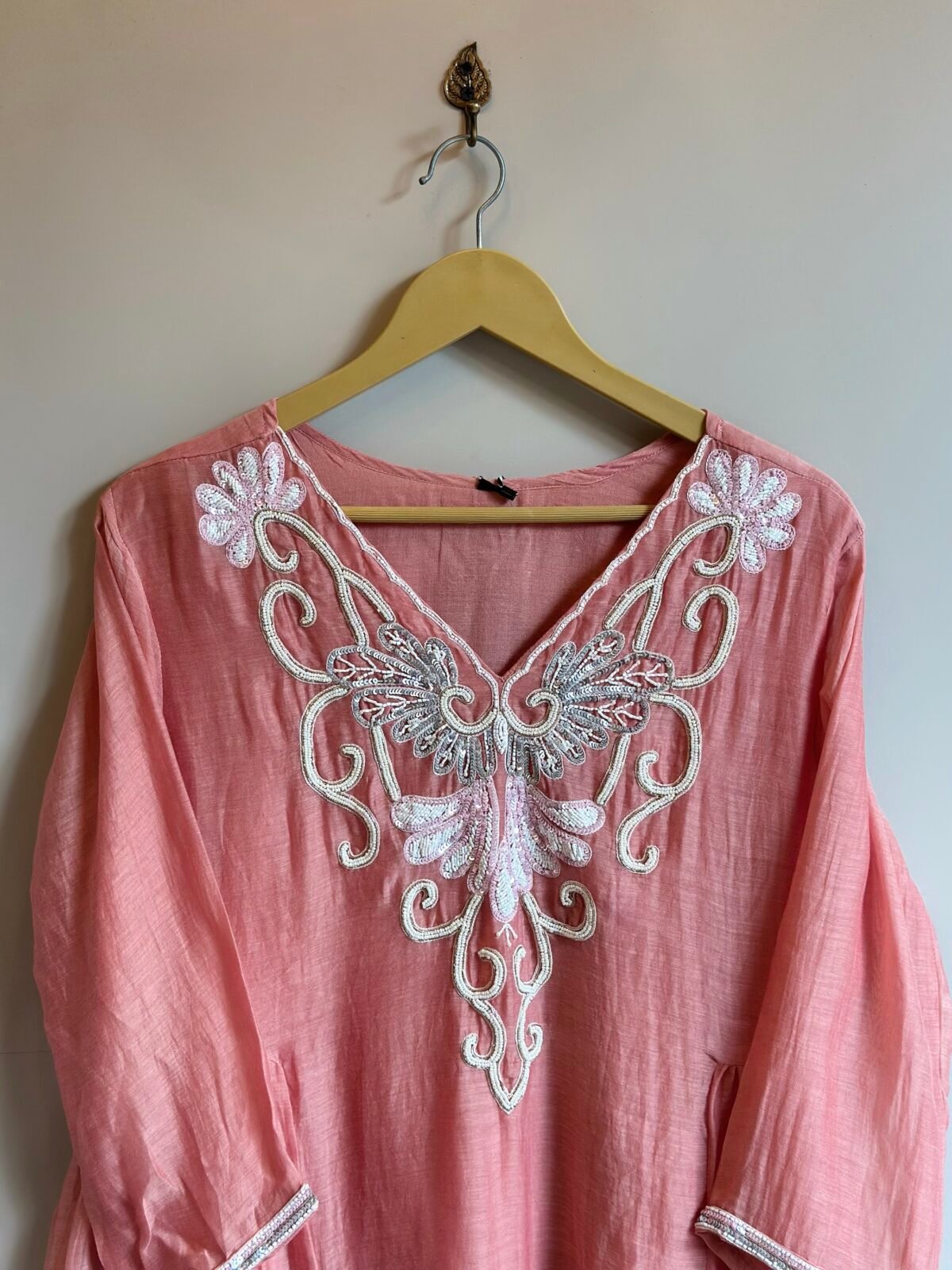Mul Chanderi Indian Semi Partywear 2Pc SHAHZADI LAWN