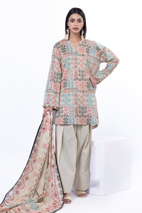 KHAADI Unstitched 3Pc