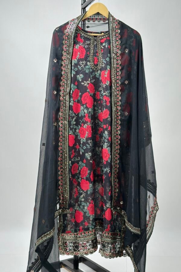 Pakistani semi party wear
