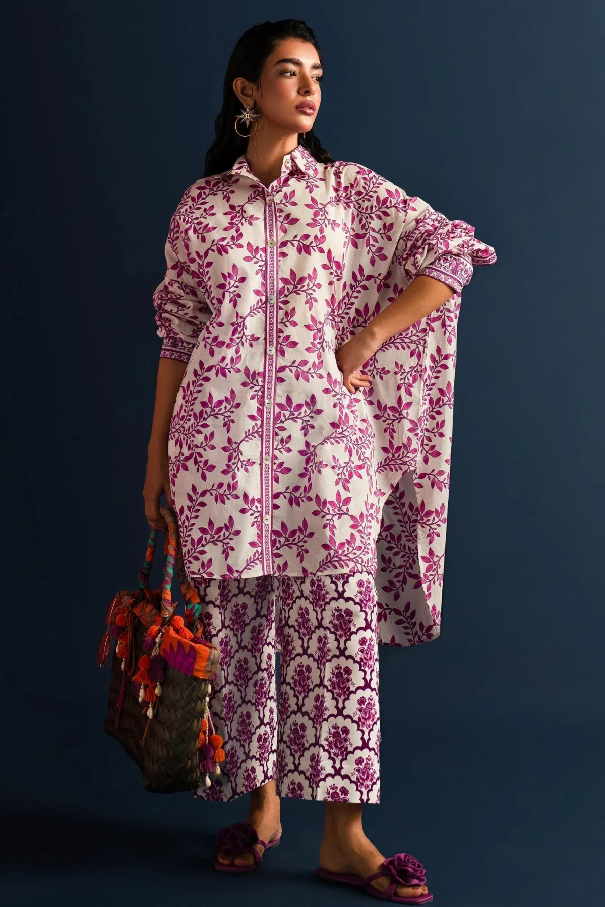 Sana Safinaz Unstitched Cord-Set Mahay Summer Vol-II 2B