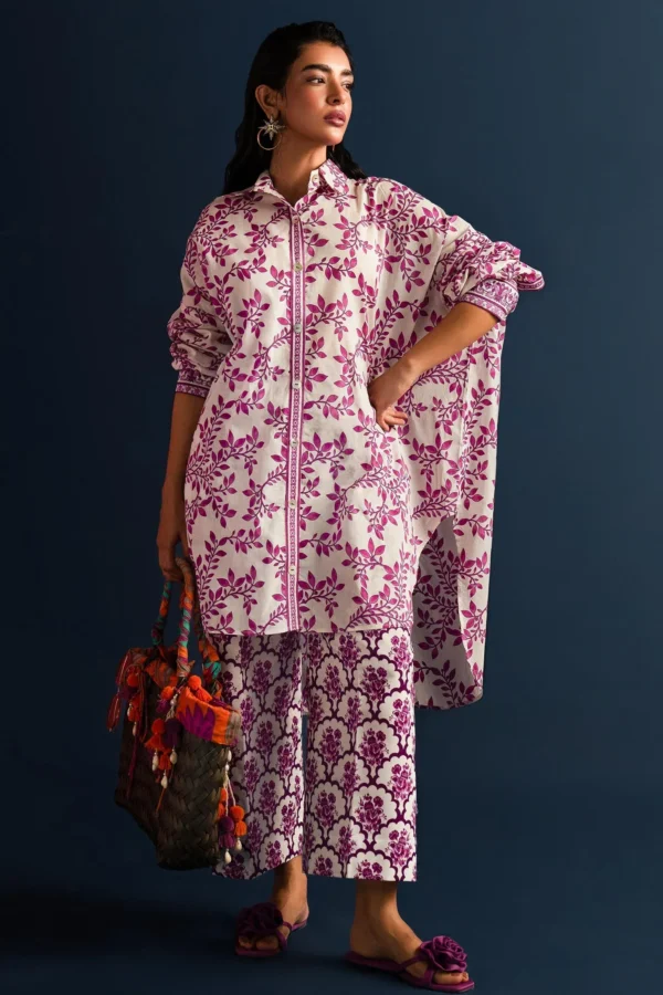 Sana Safinaz Unstitched Cord-Set Mahay Summer Vol-II 2B