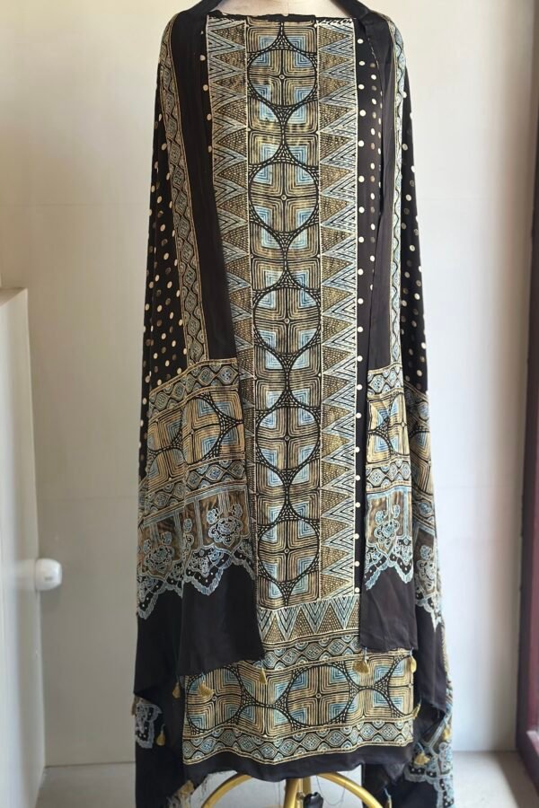 Ajrakh Modal Silk 2pc Unstitched