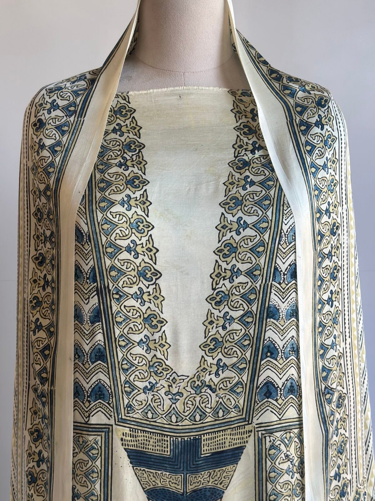 Ajrakh Modal Silk 2pc Unstitched SHAHZADI LAWN
