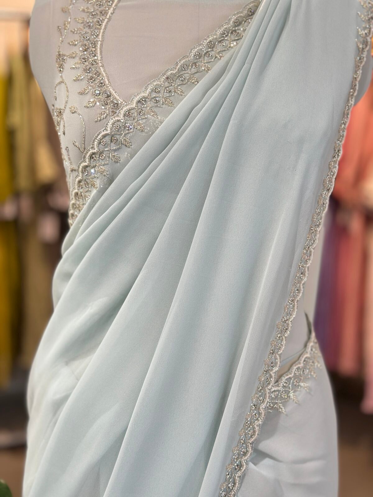 Partywear Saree SHAHZADI LAWN