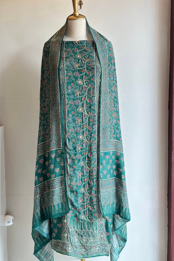 Unstitched casual wear 3Pc