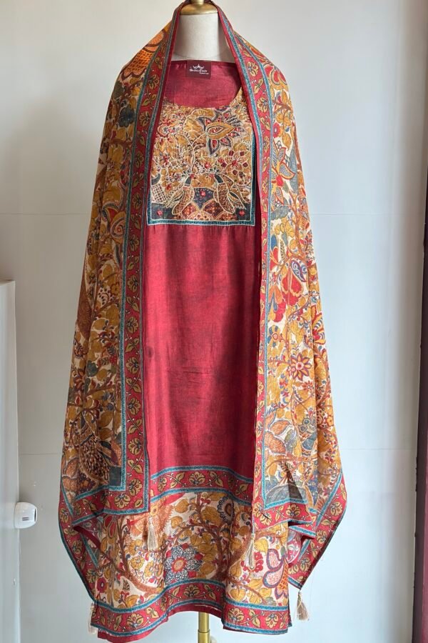 Unstitched casual wear 3Pc