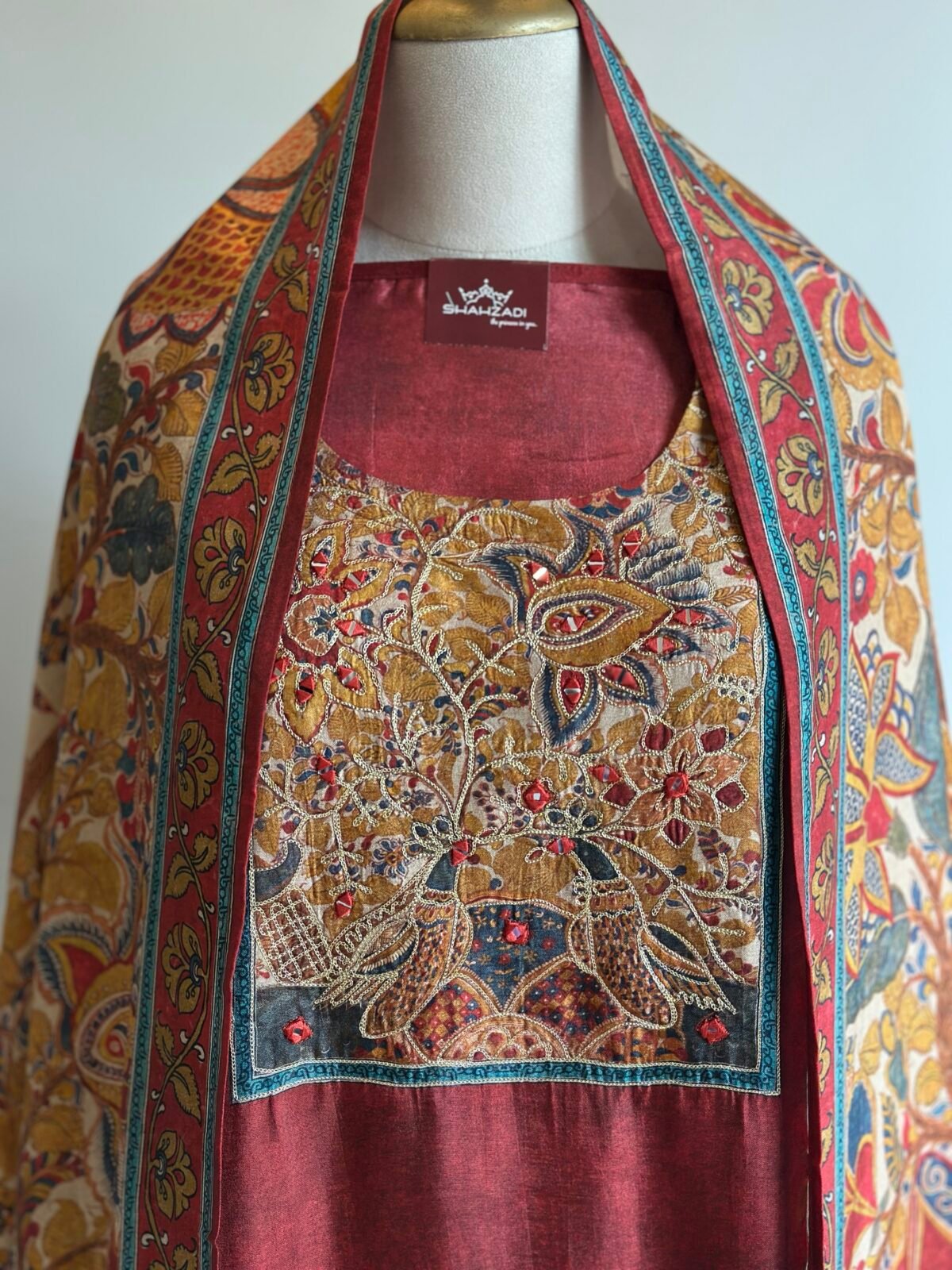 Semistitched casual wear 3Pc SHAHZADI LAWN